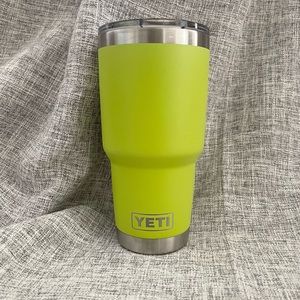 Chartreuse 30 oz Yeti Rambler